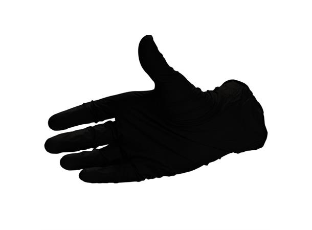 Nitril Hand Premium Black 60pk, Large, Nitrilhanske engangs