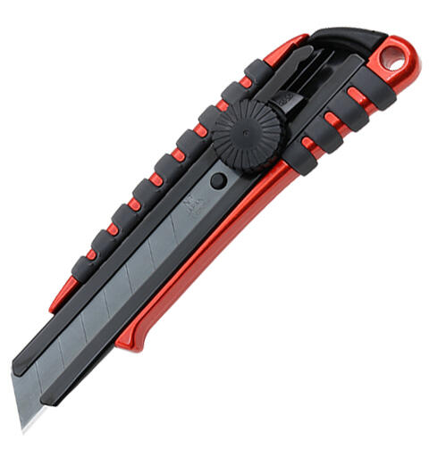 Kniv NT Cutter PMGL-EVO1 rød/sort 18mm bredde på blad