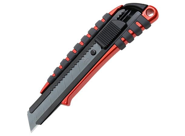 Kniv NT Cutter PMGL-EVO1R rød/sort 18mm bredde på blad