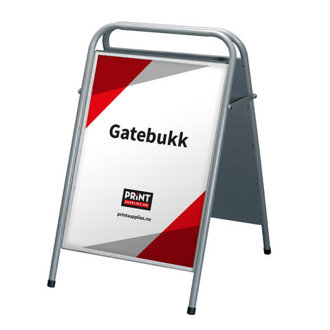 Easy Sign gatebukk 70x100cm r&#248;d